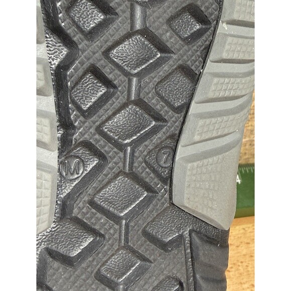 ?Crocs HTF Swiftwater Mesh Deck Sandal - Black- Mens Sz 7 Or Women’s 9 $119 main image 9